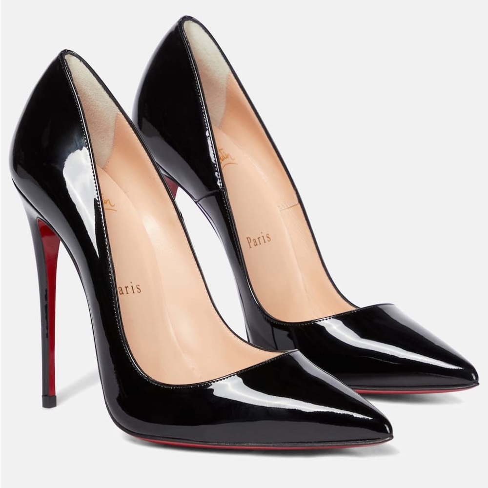 Christian Louboutin So Kate 120 Patent Leather Pumps